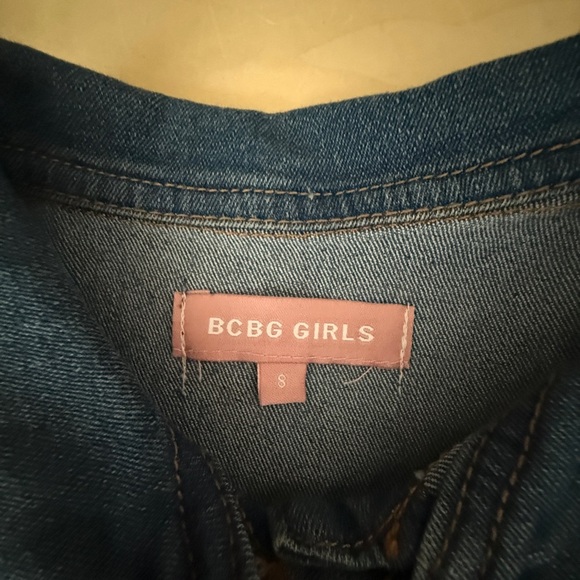 BCBGirld Denim Vest Girls - Picture 3 of 5